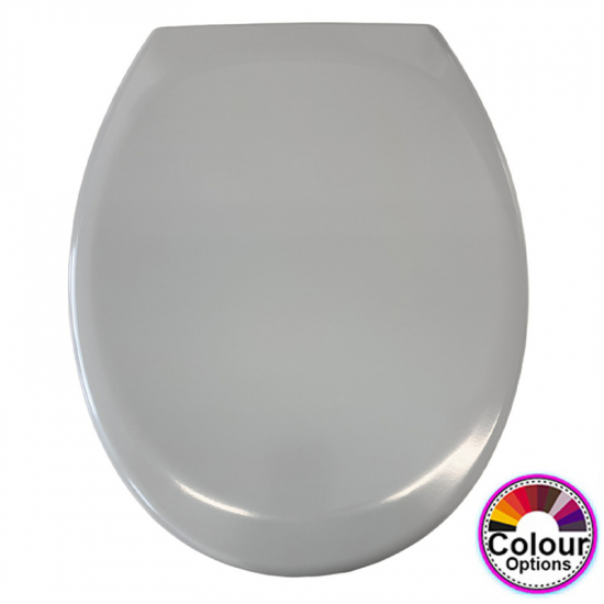 EuroShowers Rainbow Soft Close Toilet Seat & Cover Light Grey 84320