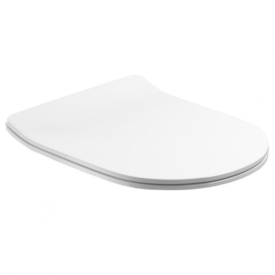 Saneux Uni Slim Soft Close Quick Release Toilet Seat & Cover White 66102