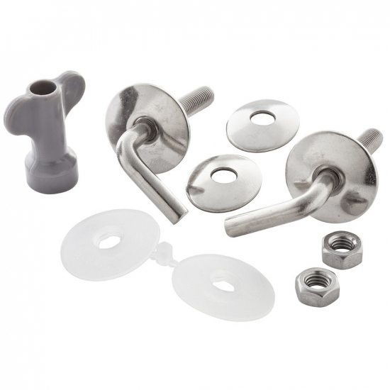 Ideal Standard Alto / Halo Toilet Seat Hinge Set Chrome E7597AA