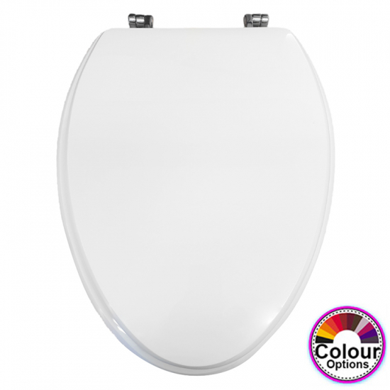 Dolomite Lexia Standard Close Toilet Seat & Cover Polyester Resin Colour Options S477P06/C