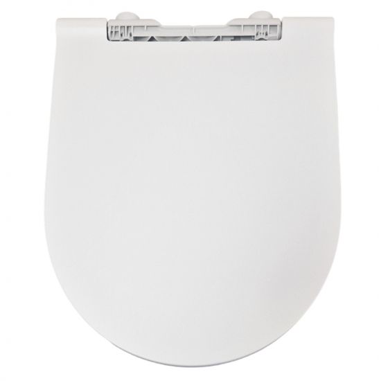 Geberit ONE Soft Close Quick Release Toilet Seat and Cover Matt White - 243.989.JT.2