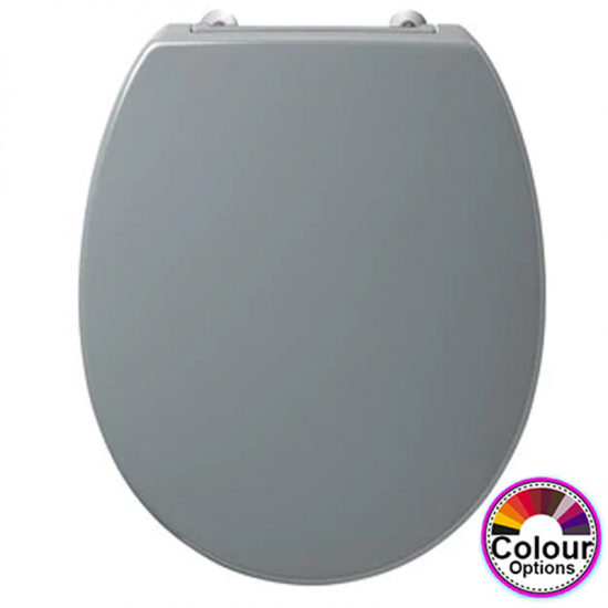Armitage Shanks Contour 21 Standard Close Toilet Seat & Cover Grey S4058LJ