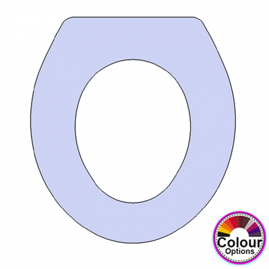 Burlington S17 Standard Close Replacement Toilet Seat & Cover Lacquered Wood CH-BURLINGTON