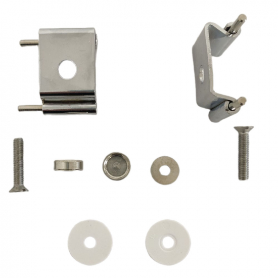 Gala Aurea Standard Close Toilet Seat Hinge Set 5389000