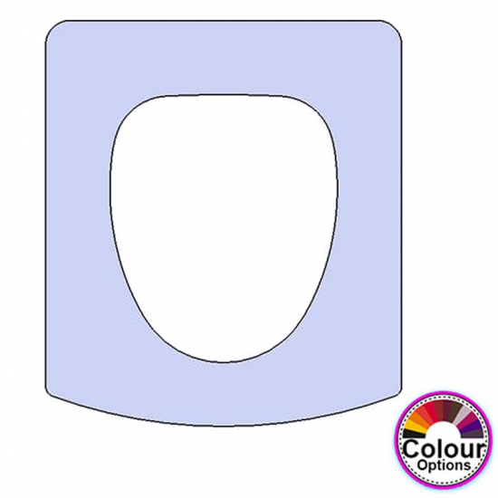 TC Bathrooms Central Soft Close Replacement Toilet Seat & Cover Lacquered Wood CHSC-TCB-CEN