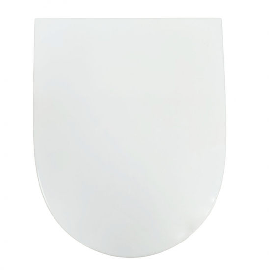 Kartell K-VIT Project Round Soft Close Toilet Seat & Cover White POT870PR