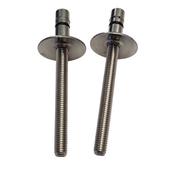 Duravit D-Code Vital Soft Close Toilet Seat Hinge Set 0061741000