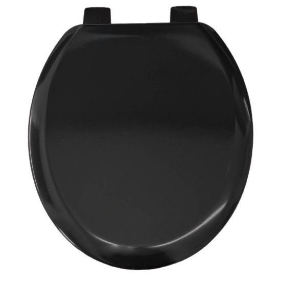 Bemis Chicago Standard Close Toilet Seat & Cover Black 5000AR047