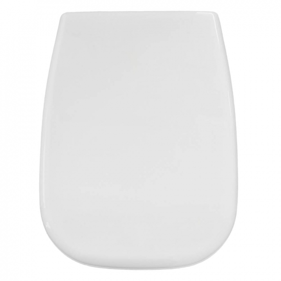 Duravit D-Code Elongated Soft Closing Toilet Seat & Cover White 0062090096