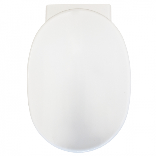 Flaminia IO Toilet Standard Close Toilet Seat & Cover Thermoset White IOCW04