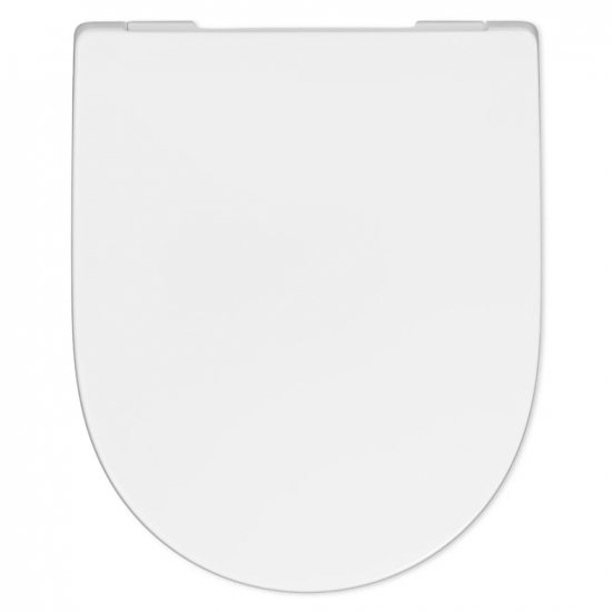 Lecico Layla Soft Close Quick Release Wrapover Toilet Seat & Cover White (CC Pan) STWHSCLAYRD