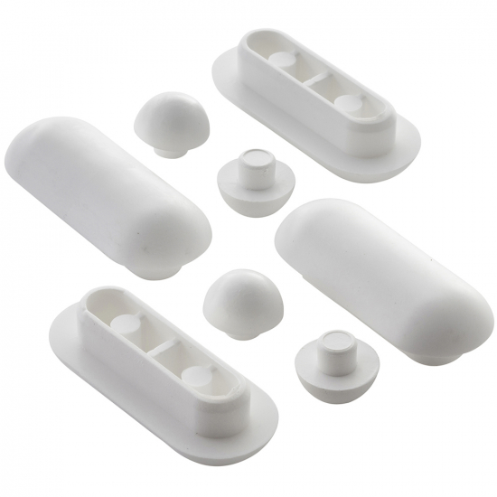 Ideal Standard Concept/New Studio Toilet Seat & Cover Buffer Set White EV22367