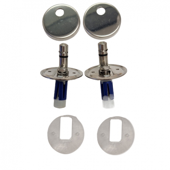 Duravit Architec Soft-Close Toilet Seat Hinge Set 0061531000