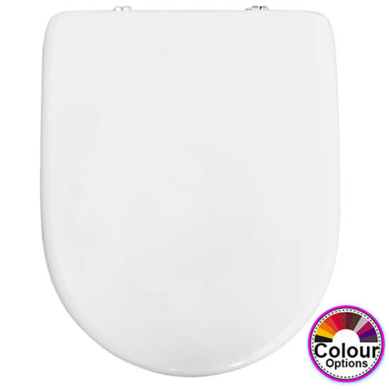 GSI/Facis Dafne Standard Close Toilet Seat & Cover Polyester Resin Colour Options S493P47/A