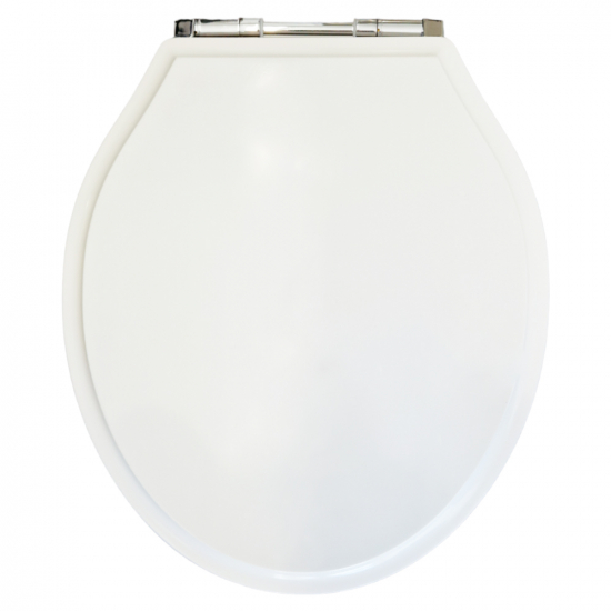 Tavistock Vitoria Soft Close Wood Toilet Seat White TS850WSC