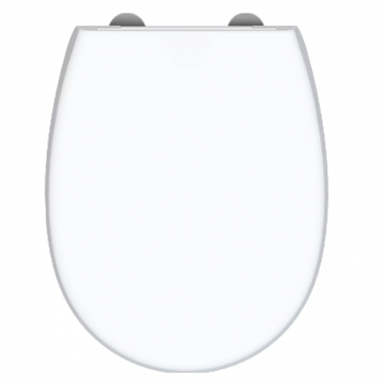 Bemis Click & Clean Classic Soft Close Quick Release Toilet Seat & Cover White 2320CNCTF000