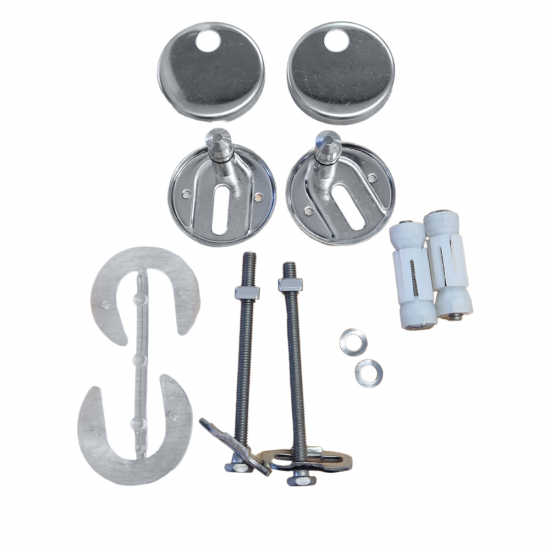 Duravit 1930's Soft Close Toilet Seat Hinge Set 0061811000
