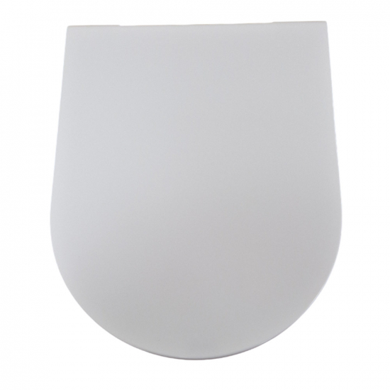 BagnoDesign Toko Soft Close Slim Seat and Cover BDS-TOK-330S-C-WH