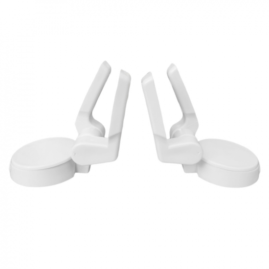 Bemis HG53 Replacement Toilet Seat Hinge Set - HG0053000-White