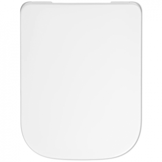 Choice Narrow Square S2 Soft Close Quick Release Toilet Seat & Cover White CH.506357