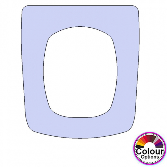 Heritage Sonic Standard Close Replacement Toilet Seat & Cover Lacquered Wood CH-HER-SON