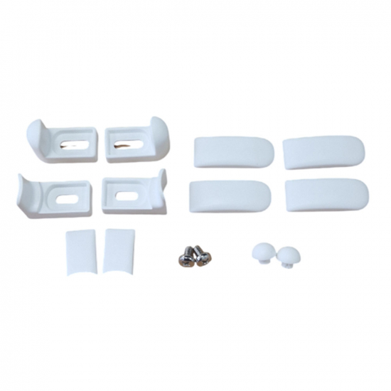 Villeroy & Boch O.Novo Vita Toilet Seat & Cover Buffer Set White 92188000