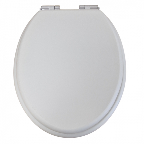 Heritage Bathrooms Soft Close Quick Release Toilet Seat & Cover Dove Grey With Chrome Hinges TSDGR101SSC