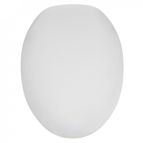 Azzurra Clas 56 Soft Close Toilet Seat & Cover White CLA1800/F