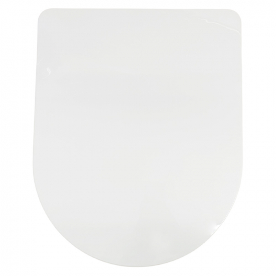 EuroShowers PP D TwentyOne Soft Close Toilet Seat & Cover White 87390