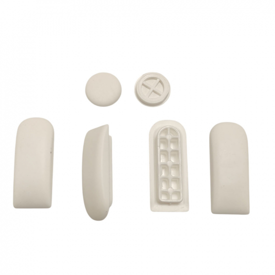 Gala Lizz Urea Toilet Seat & Cover Buffer Set White 5380800