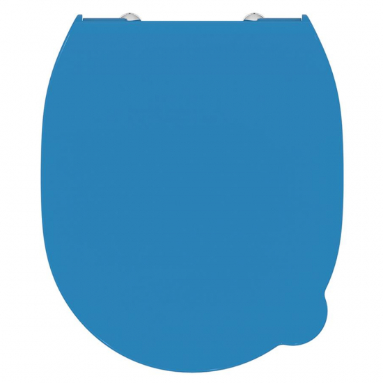 Armitage Shanks Contour 21 Splash 355mm Standard Close Toilet Seat & Cover Blue S453636