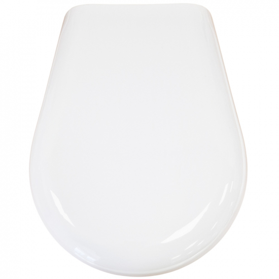Cersanit Market Polypropylene Standard Close Toilet Seat & Cover White K98-0045