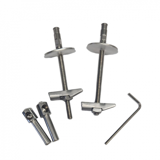 Ideal Standard Playa Standard Close Toilet Seat Hinge Set Chrome J4665BJ