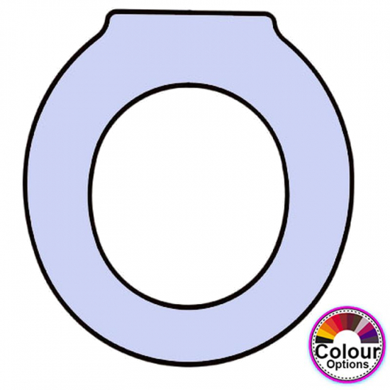 Galassia EL1 Standard Close Replacement Toilet Seat & Cover Lacquered Wood CH-GAL-EL1