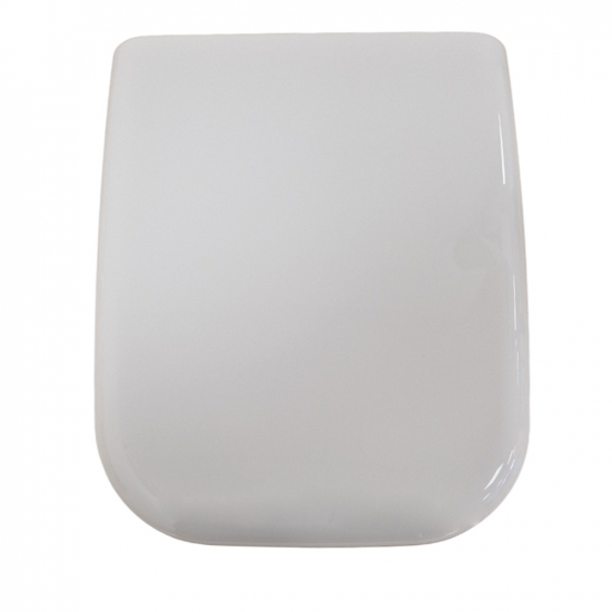 Lecico Zara Soft Close Quick Release Toilet Seat & Cover (BTW Pan) White ZASTSCCC