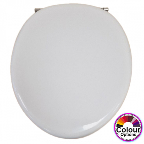 Cesame Bit Standard Close Toilet Seat & Cover Polyester Resin Colour Choice - S384P01/H3