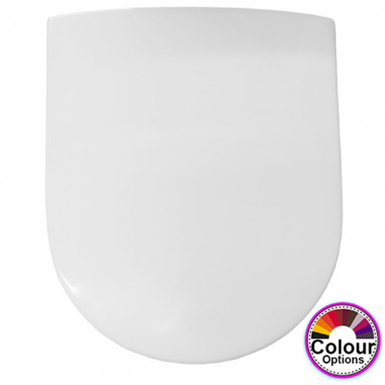 Pressalit Objecta D Standard Close Bottom Fixing Toilet Seat & Cover White 172011-BR7999