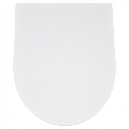 Geberit iCon Slim Soft Close Quick Release Toilet Seat and Cover 500.835.01.1 - White