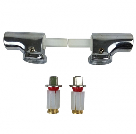 Pozzi Ginori Join Soft Close Toilet Seat Hinge Set 04969999