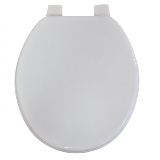 Cassellie Wooden Standard Close Toilet Seat & Cover White WTS001