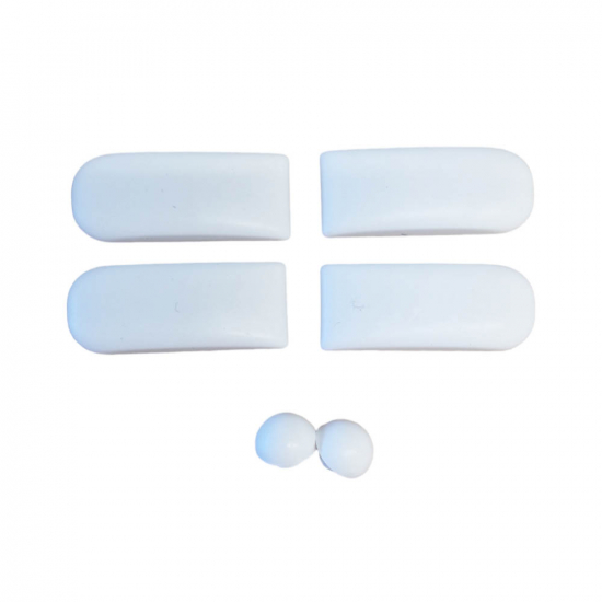 Grohe Bau Ceramic Toilet Seat and Cover Buffer Set White 49530000