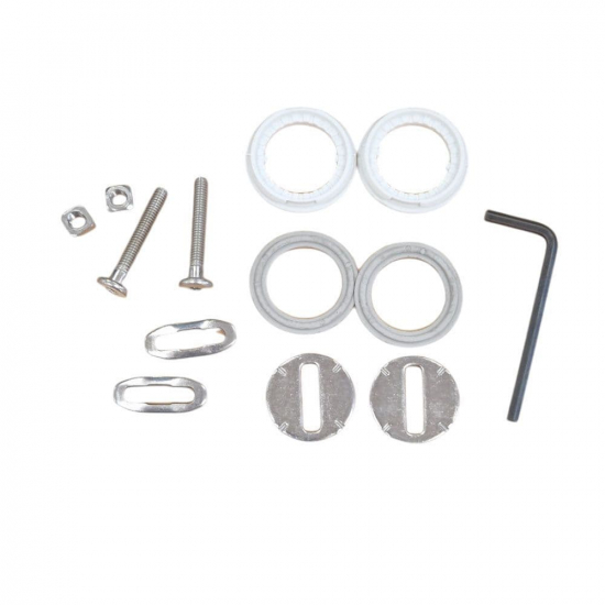 Laufen Living Toilet Seat Hinge Set H8914330000001 - 8.9143.3