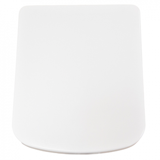 Rak Ceramics Summit Soft Close Toilet Seat & Cover, Quick Release White - RAKSEAT005