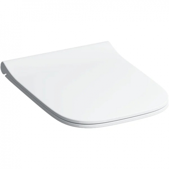 Geberit Smyle Square Slim Soft Close Quick Release Toilet Seat and Cover 500.688.01.1 - White