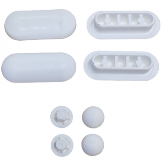 Ideal Standard San Remo/Purity/Noblesse/Connect Toilet Seat & Cover Buffer Set White (Old Style) K785401