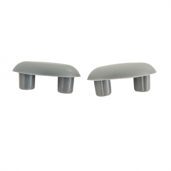 Pura Essence Toilet Seat Buffer Set Lid Only Grey LIDBUFFER868