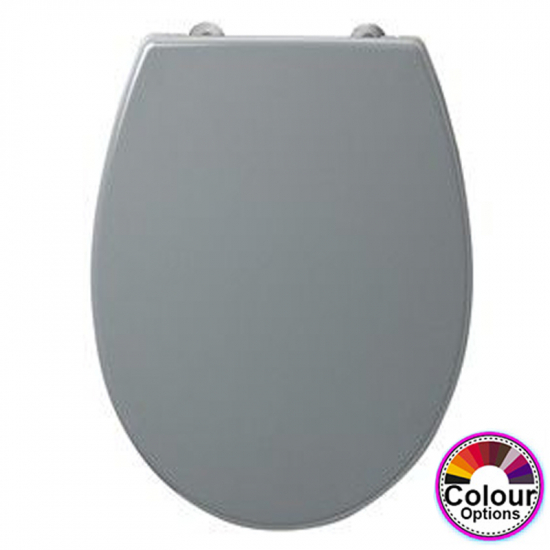 Armitage Shanks Contour 21 Small Standard Close Toilet Seat & Cover Grey S4056LJ