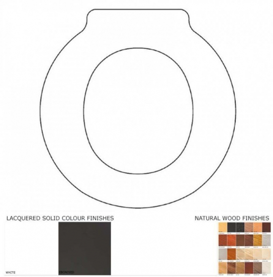 Duravit Dreamscape Solid Wood Replacement Toilet Seat & Cover Soft Close BBSC.DUR.DRE