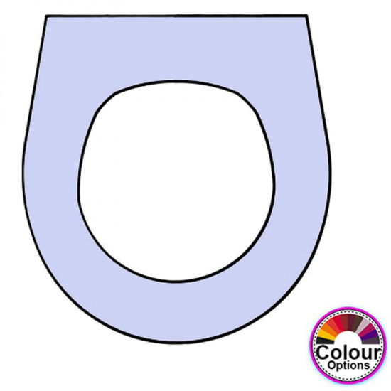 Bauhaus Modest Standard Close Replacement Toilet Seat & Cover Lacquered Wood CH-BAU-MOD