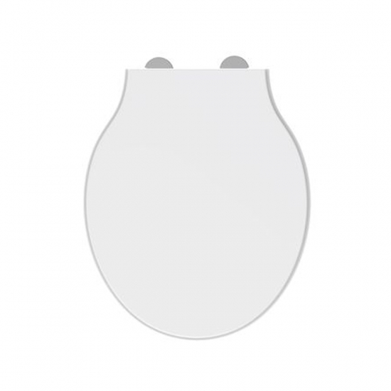 Tavistock Marston Slim Soft Close Quick Release Toilet Seat & Cover White TS1255S-SF
